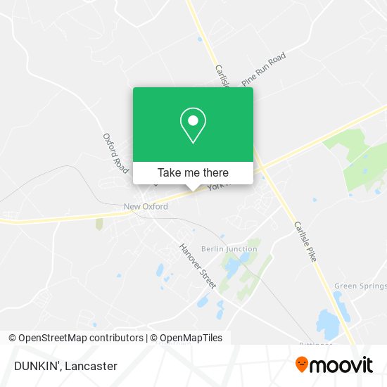 Mapa de DUNKIN'