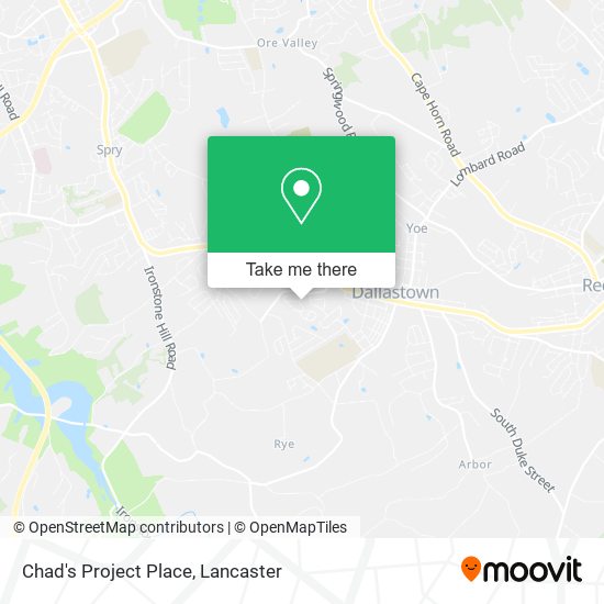 Chad's Project Place map