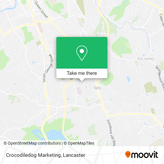 Crocodiledog Marketing map