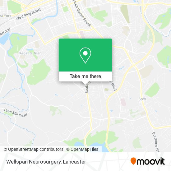 Wellspan Neurosurgery map