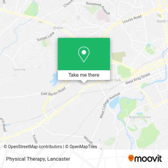 Physical Therapy map