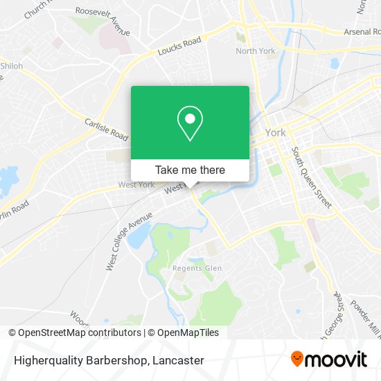 Mapa de Higherquality Barbershop