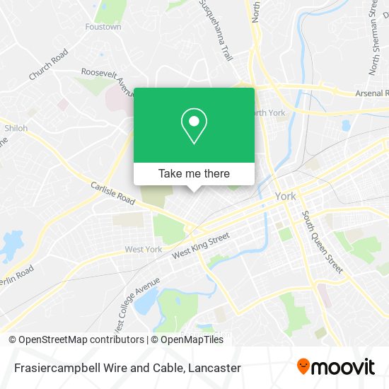 Mapa de Frasiercampbell Wire and Cable