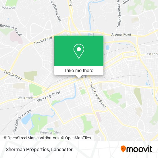 Mapa de Sherman Properties