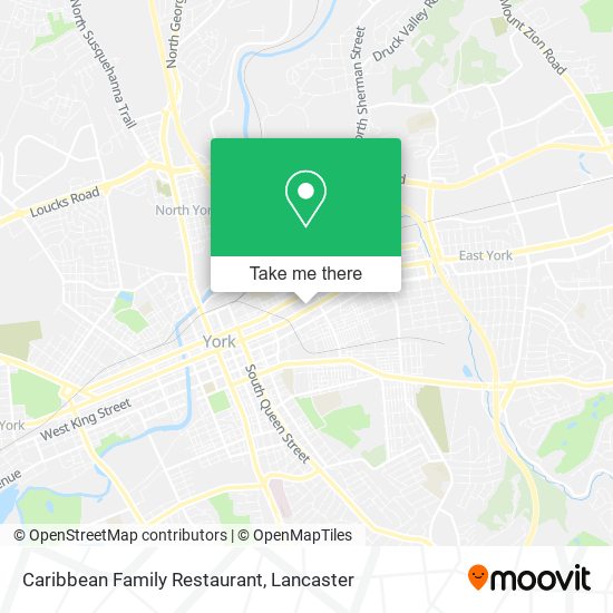 Caribbean Family Restaurant map