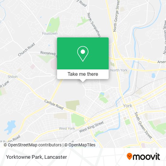 Yorktowne Park map