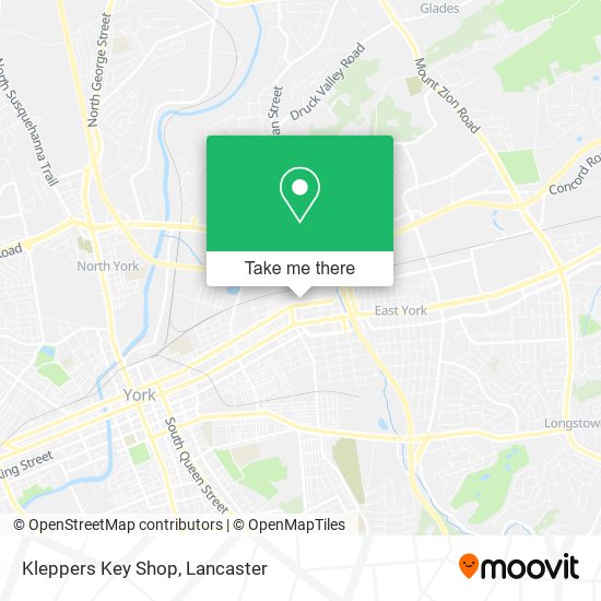 Mapa de Kleppers Key Shop