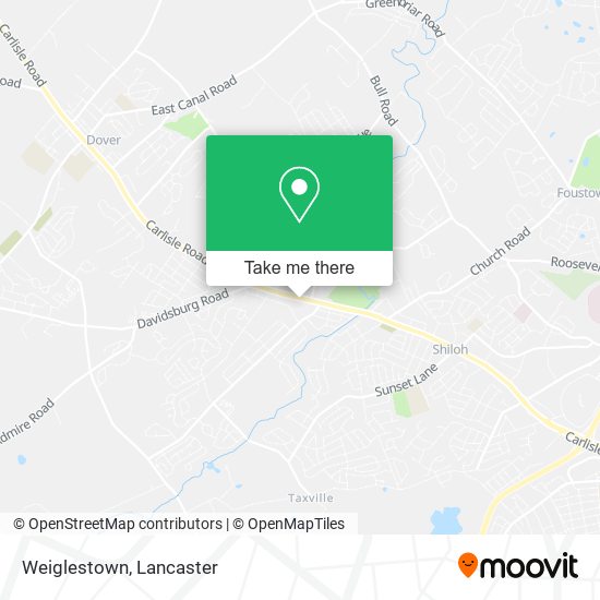 Mapa de Weiglestown