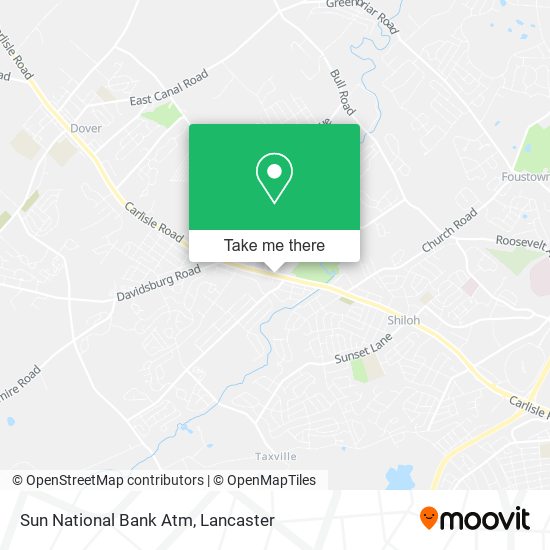 Sun National Bank Atm map