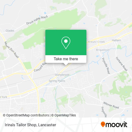 Mapa de Irina's Tailor Shop