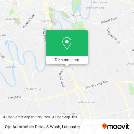 Mapa de Oj's Automobile Detail & Wash