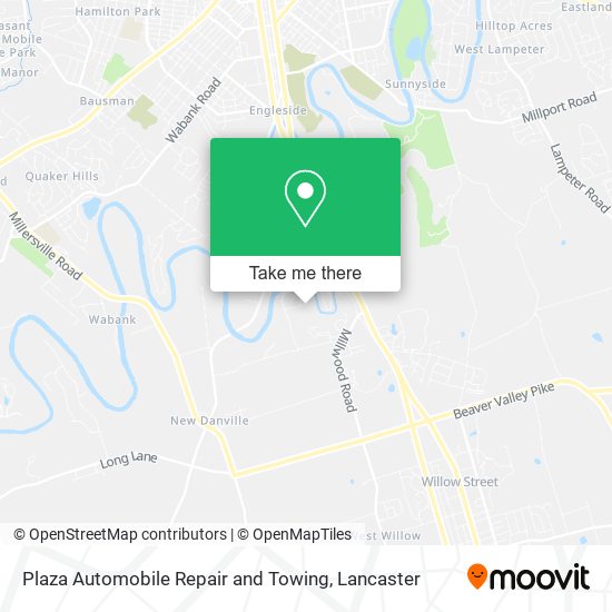 Mapa de Plaza Automobile Repair and Towing