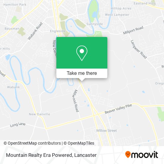 Mapa de Mountain Realty Era Powered