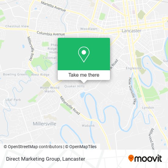 Direct Marketing Group map