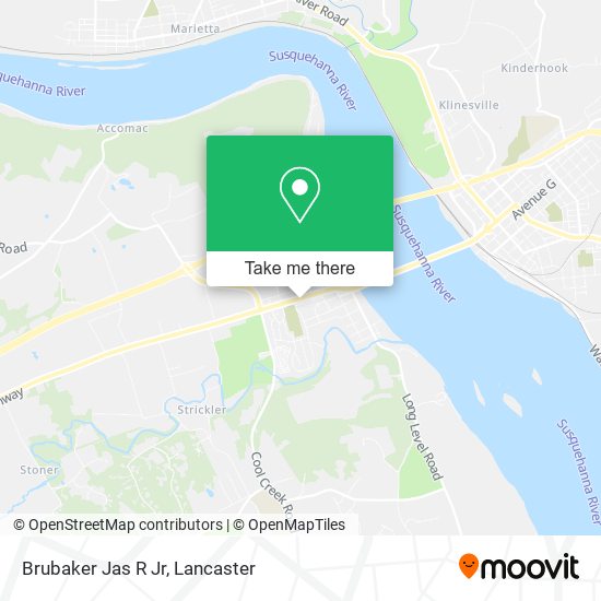 Brubaker Jas R Jr map