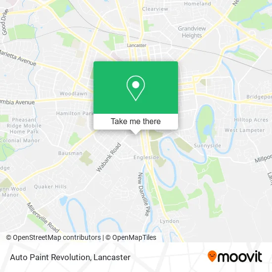 Mapa de Auto Paint Revolution