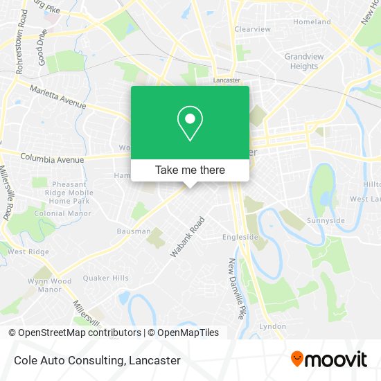 Cole Auto Consulting map