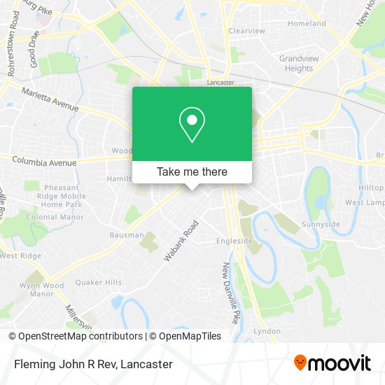 Mapa de Fleming John R Rev