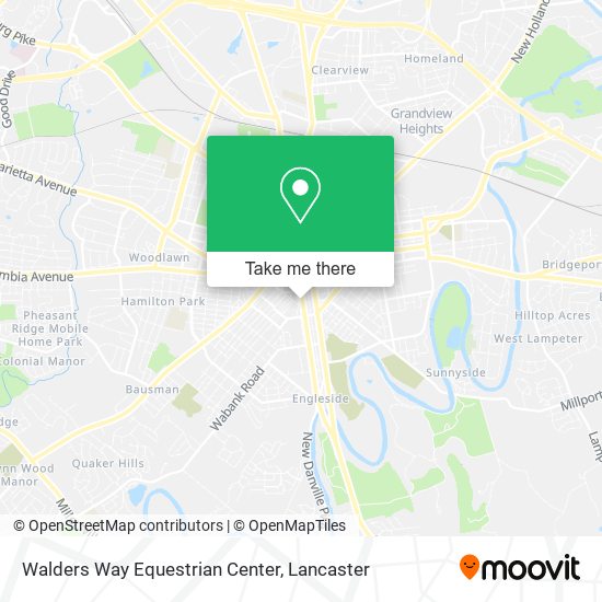 Mapa de Walders Way Equestrian Center