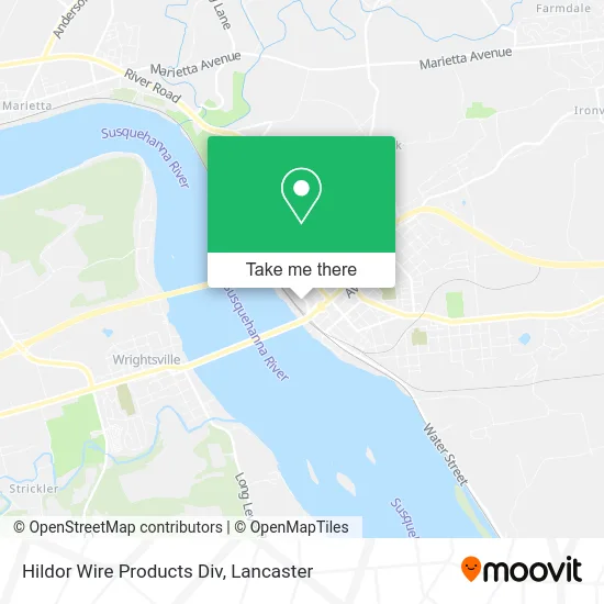 Hildor Wire Products Div map