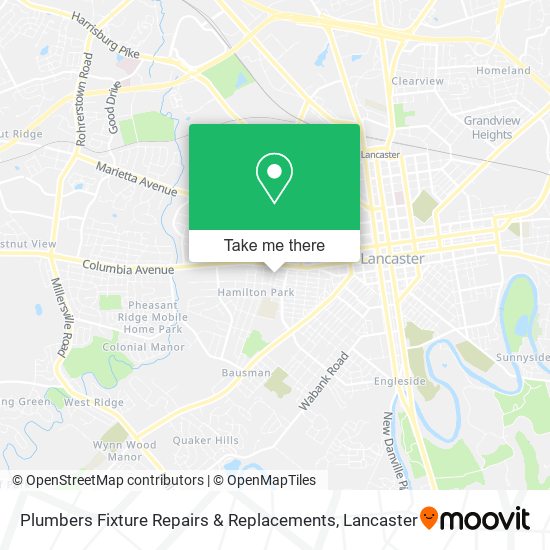 Plumbers Fixture Repairs & Replacements map