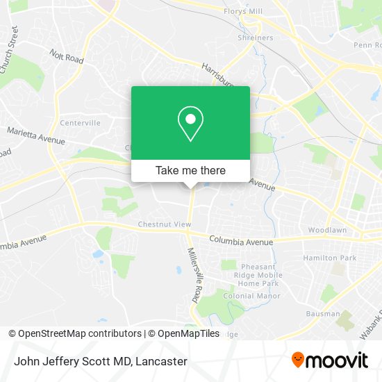 John Jeffery Scott MD map