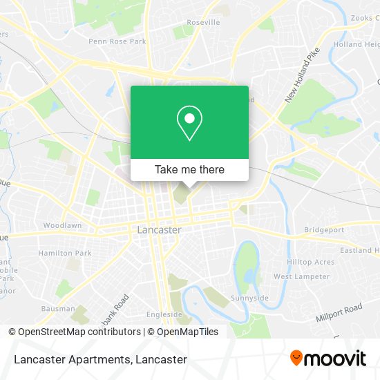 Lancaster Apartments map