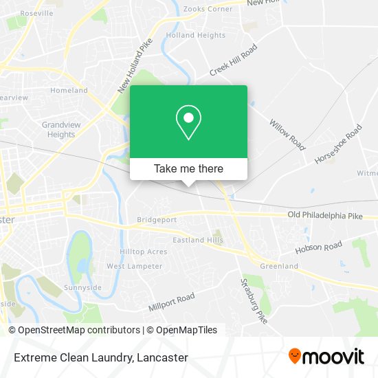 Extreme Clean Laundry map