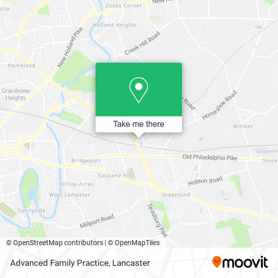 Advanced Family Practice map