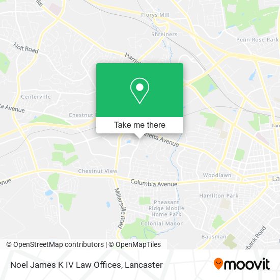 Noel James K IV Law Offices map