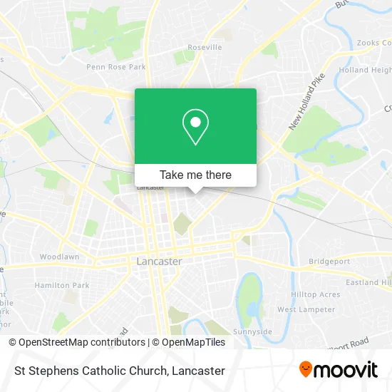 St Stephens Catholic Church map