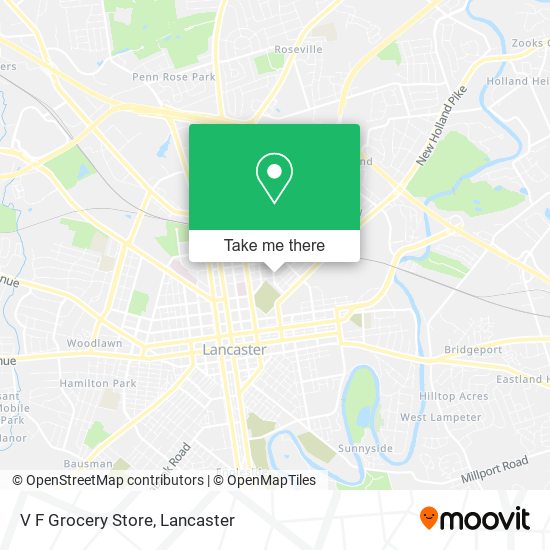Mapa de V F Grocery Store