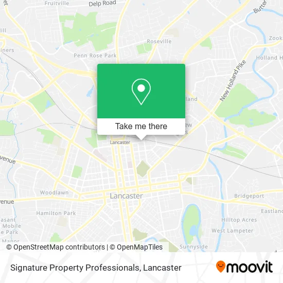 Signature Property Professionals map