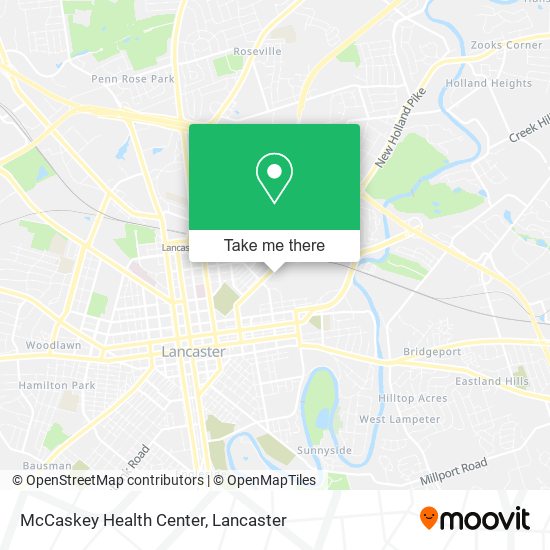 McCaskey Health Center map