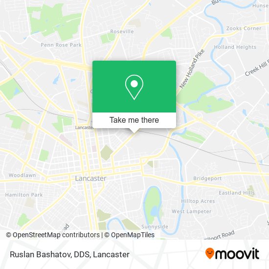 Mapa de Ruslan Bashatov, DDS