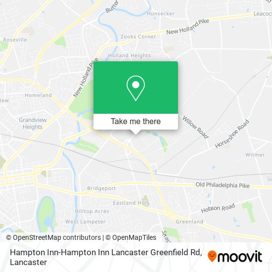 Hampton Inn-Hampton Inn Lancaster Greenfield Rd map