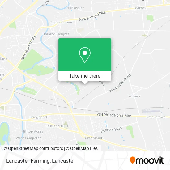 Lancaster Farming map