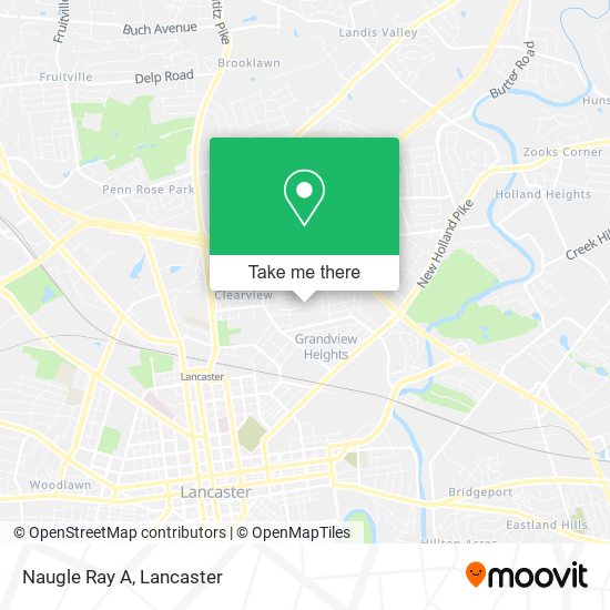 Naugle Ray A map