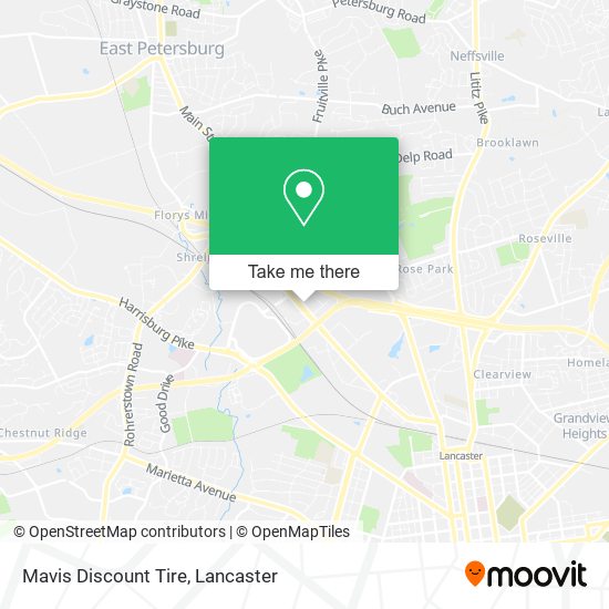 Mavis Discount Tire map