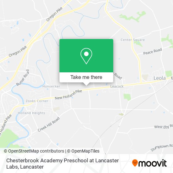 Chesterbrook Academy Preschool at Lancaster Labs map