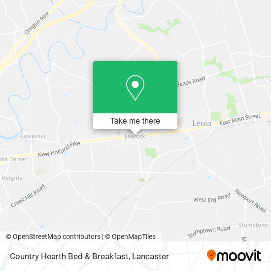 Country Hearth Bed & Breakfast map
