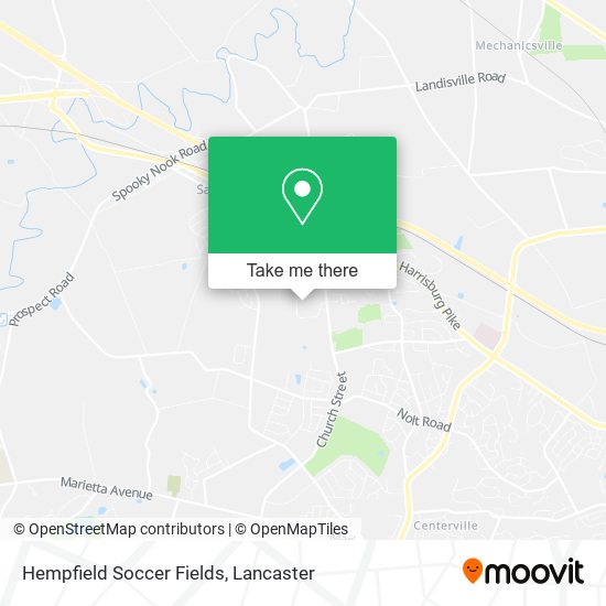 Mapa de Hempfield Soccer Fields