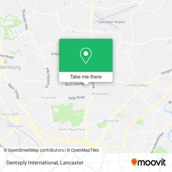 Dentsply International map