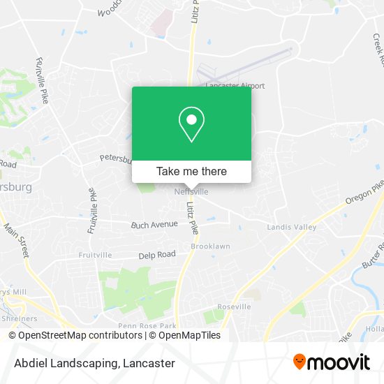 Abdiel Landscaping map