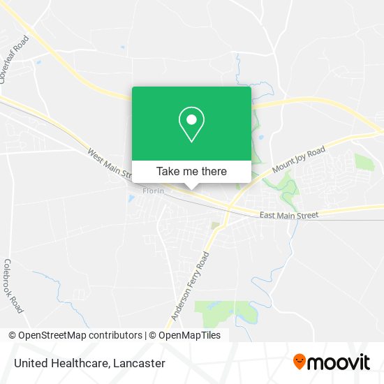 United Healthcare map