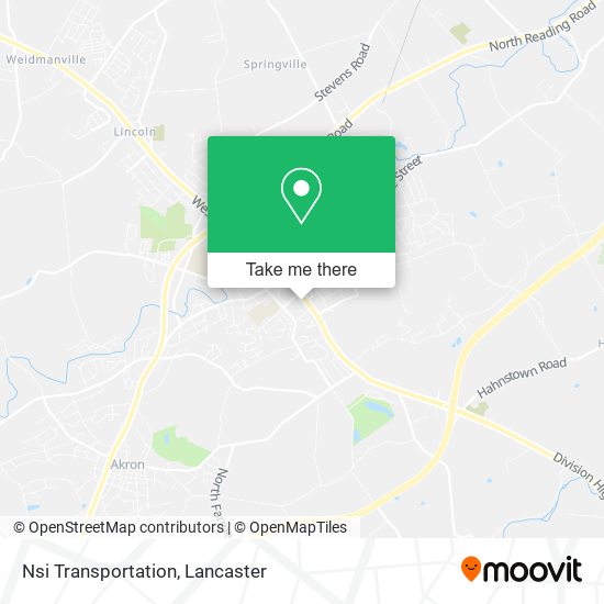 Mapa de Nsi Transportation