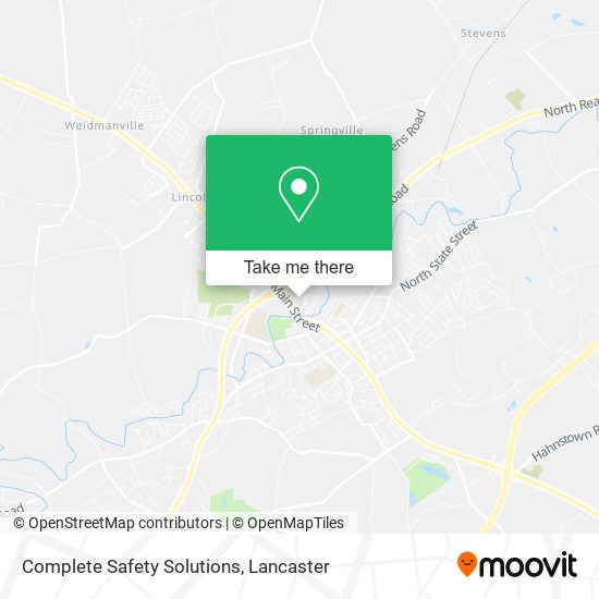 Complete Safety Solutions map