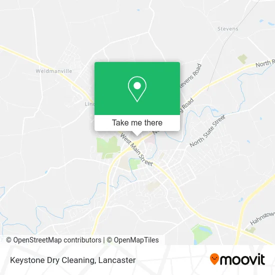 Keystone Dry Cleaning map