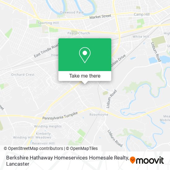 Mapa de Berkshire Hathaway Homeservices Homesale Realty