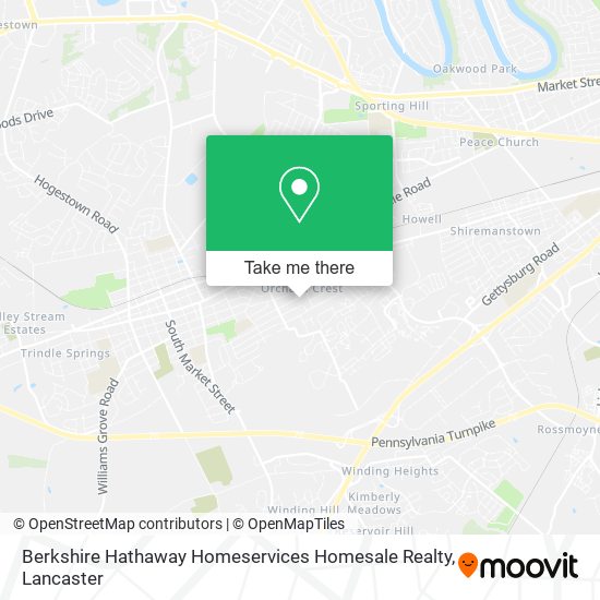 Mapa de Berkshire Hathaway Homeservices Homesale Realty
